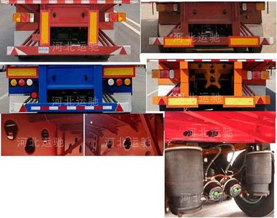 Jinxin Yunchi  BYC9400XXY Box transport semi-trailer