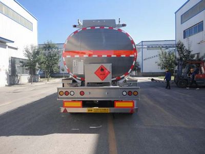 Changhua  HCH9400GYY42 Aluminum alloy oil transport semi-trailer