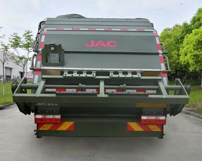 Jianghuai brand automobiles HFC5180ZYSSZ Compressed garbage truck