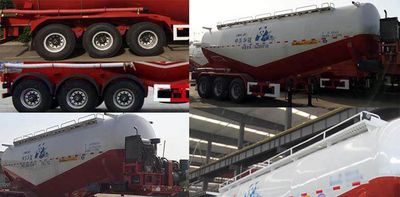 Huajun  ZCZ9401GXHHJG Lower ash semi-trailer