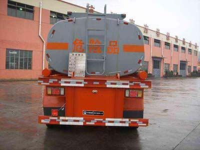 China National Automobile Corporation ZQZ9180GHY Chemical liquid transportation semi-trailer