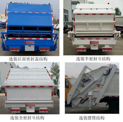 Juchen Ace Car HNY5080ZYSB5 Compressed garbage truck