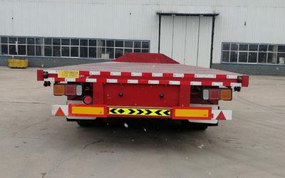 Fuyang Da  YHW9400TDP Low flatbed semi-trailer