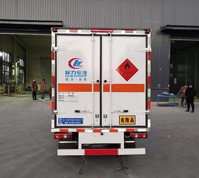 Cheng Liwei  CLW5030XRQH6 Flammable gas box transport vehicle