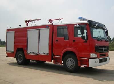 Tianhe  LLX5193TXFGP60H Dry powder foam combined fire truck