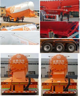 Zhengchi  JJD9401GFL2 Medium density powder material transportation semi-trailer