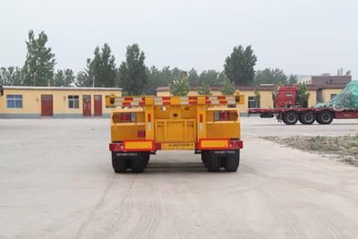 Hengtong Liangshan brand automobiles CBZ9401TJZ Container transport semi-trailer