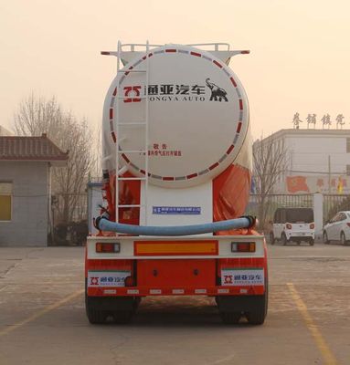 Tongyada  CTY9400GFL36 Medium density powder material transportation semi-trailer