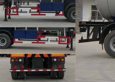 Shenhu  HLQ9401GYQ Semi trailer for liquefied gas transportation