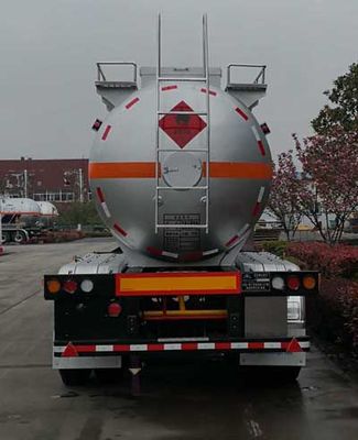 Hongtu  HT9400GRY5 Flammable liquid tank transport semi-trailer