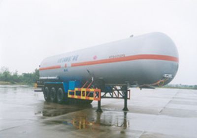 Hongtu  HT9443GYQ Semi trailer for liquefied gas transportation