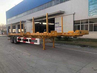 Tonghua  THT9350TYC Material transport semi-trailer