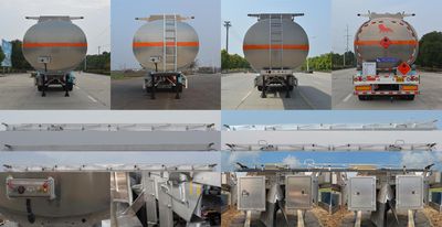 Ouman  HFV9403GYYA Aluminum alloy oil transport semi-trailer