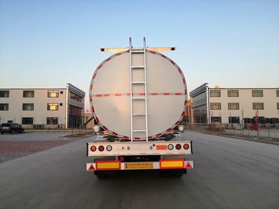 Lisheng  HLS9400GSY Aluminum alloy edible oil transportation semi-trailer