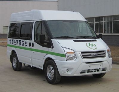 Jiangling Quanshun brand automobiles JX5049XXCMJS Family planning promotion vehicle