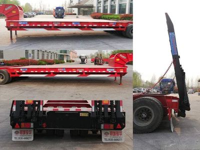 Huiyuan  AJH9400TDPXZ Low flatbed semi-trailer