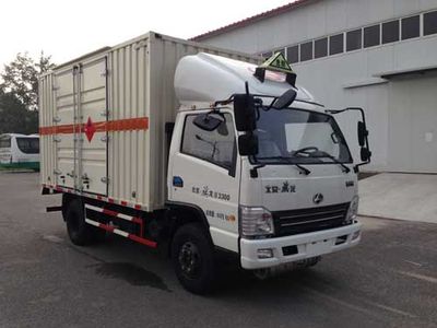 Beijing brand automobiles BJ5044XRQ51 Flammable gas box transport vehicle