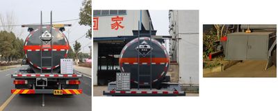 Zhongqi Liwei brand automobiles HLW5320GFWLZ6 Tank transport vehicle for corrosive substances