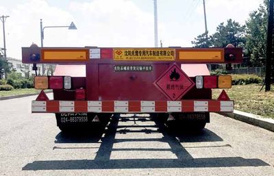 Tianye  STY9404TWY Transport semi-trailer of dangerous goods tank frame