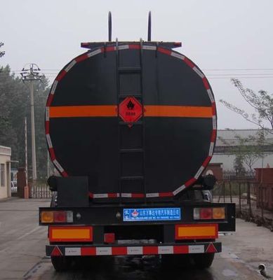 Mastercard SDW9401GRY Flammable liquid tank transport semi-trailer