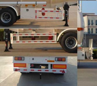 Hengxin Zhiyuan brand automobiles CHX9406GRY Flammable liquid tank transport semi-trailer