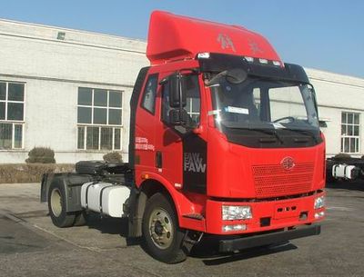 Jiefang Automobile CA4120P62K1E4 Flat head diesel semi-trailer tractor