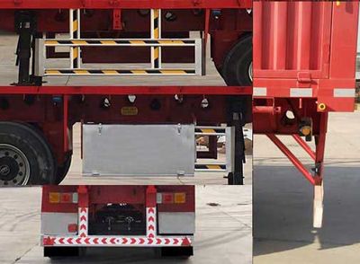 Chatting about work license cars HTL9402CCY Gantry transport semi-trailer