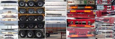 Ruijiang  WL9406GRYF Aluminum alloy flammable liquid tank transport semi-trailer