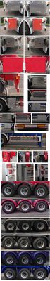 Tonghua  THT9400GPGF6 Ordinary liquid transport semi-trailer