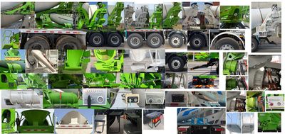 Yutong  ZKH5311GJBP6BEV51 Electric exchange type pure electric concrete mixing and transportation vehicle