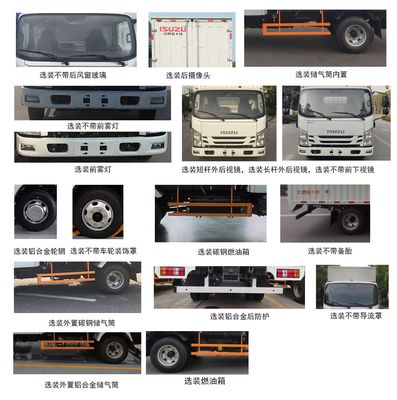 Jiangxi Isuzu brand automobiles JXW5040XXYCSJC2 Box transport vehicle