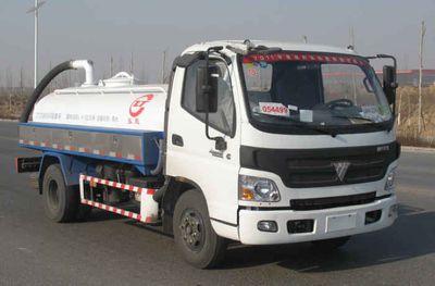 Zhang Tuo license plate car ZTC5080GXE Septic suction truck