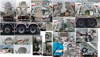 Sany  SYM5310GJB5BEV10 Electric exchange type pure electric concrete mixing and transportation vehicle