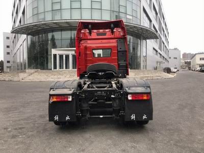 Jiefang Automobile CA4250P66K25T2E6 Flat head diesel semi-trailer tractor