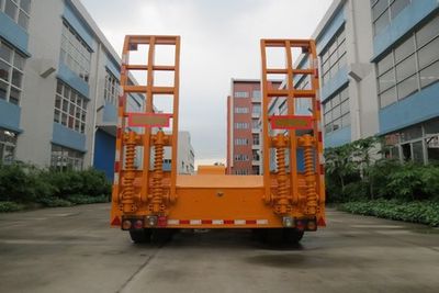 Chanzhu  FHJ9280TDP Low flatbed semi-trailer