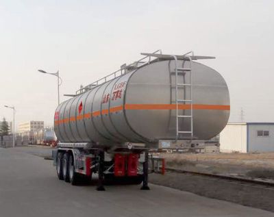 Mastercard SDW9408GRYA Aluminum alloy flammable liquid tank transport semi-trailer