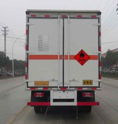 Huatong brand automobiles HCQ5080XRYSH6 Flammable liquid box transport vehicle