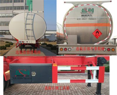 Shengrun  SKW9400GYYA Oil transport semi-trailer