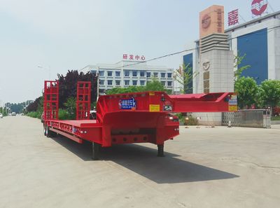 Yangjia LHL9401TDPBLow flatbed semi-trailer