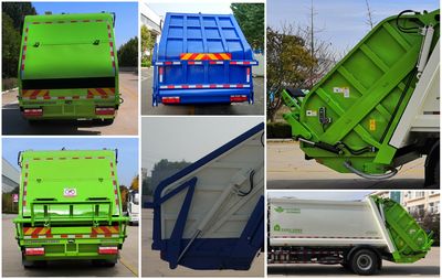 Wuzheng  WZK5180ZYSP67K6 Compressed garbage truck