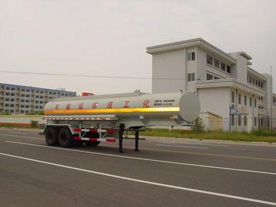 Green Leaf JYJ9330GHY Chemical liquid transportation semi-trailer