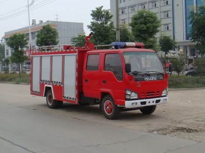 Jiangte brand automobiles JDF5070GXFSG20Q Water tank fire truck