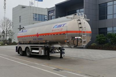 Ruijiang  WL9351GYYD38H Aluminum alloy oil transport semi-trailer