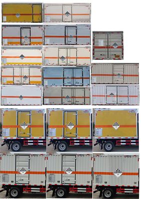 Shunfeng Zhizao  SFZ5045XZWE6 Miscellaneous dangerous goods box transport vehicle