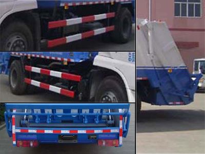 Baoyu  ZBJ5160ZYSB Compressed garbage truck