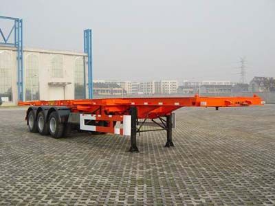 Qindao QD9380TJZSkeleton container semi-trailer