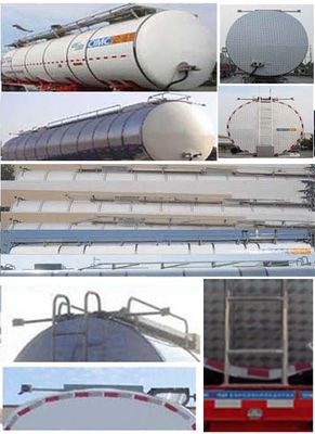 Tonghua  THT9402GYSG Liquid food transportation semi-trailer