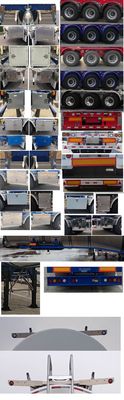 Tonghua  THT9402GYSG Liquid food transportation semi-trailer