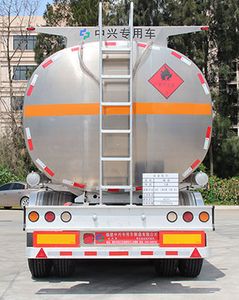 Qinglv  FZX9401GYY Aluminum alloy oil transport semi-trailer