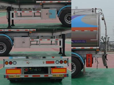 Ouman  HFV9404GYYA Aluminum alloy oil transport semi-trailer